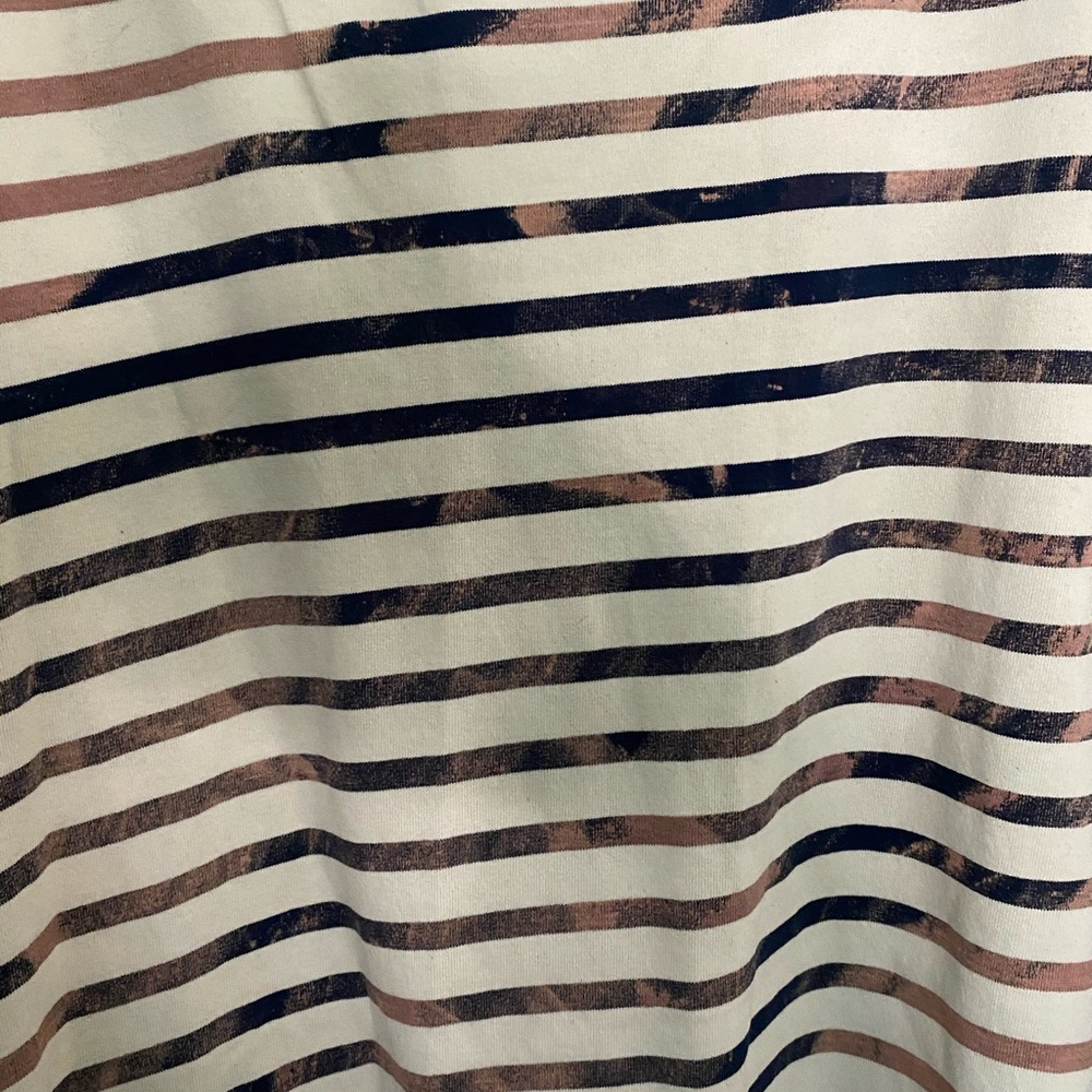 Faith Connexion Ecru & Navy Over Sailor Tee Shirt - Picture 5 of 9